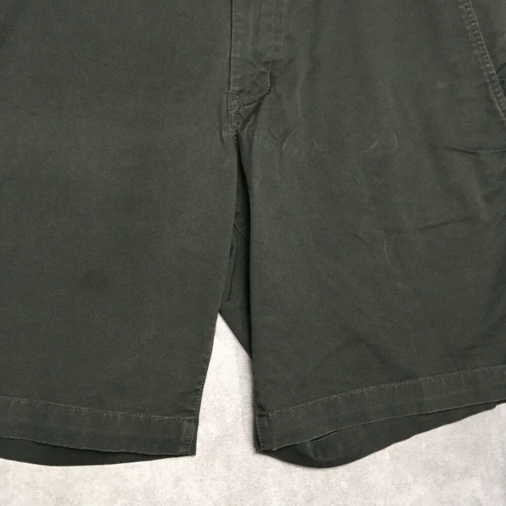 The North Face Mens Shorts‎ size 36 Dark Blue Flat Front Cotton Stretch Casual